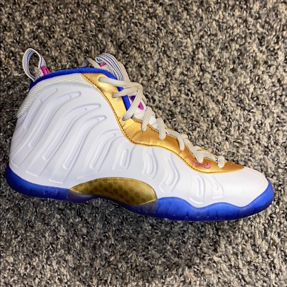 Gold blue and fuchsia Nike authentic - Picture 6 of 12